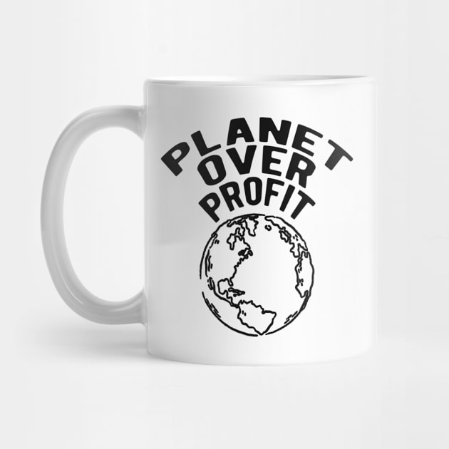 Earth Day - Planet over profit by KC Happy Shop